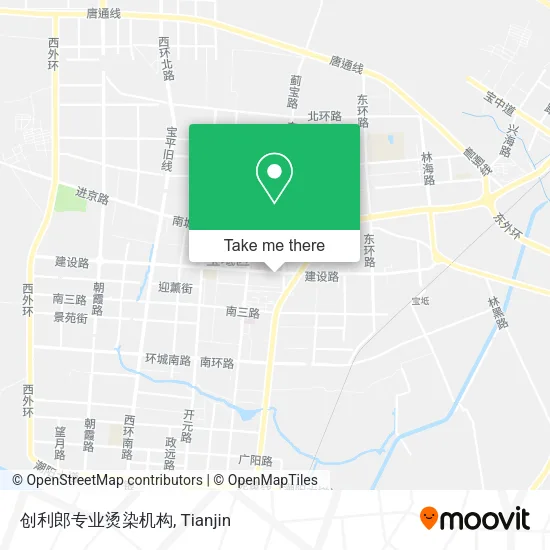 创利郎专业烫染机构 map