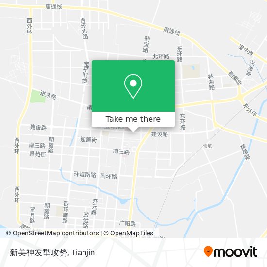 新美神发型攻势 map