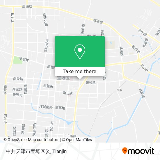 中共天津市宝坻区委 map