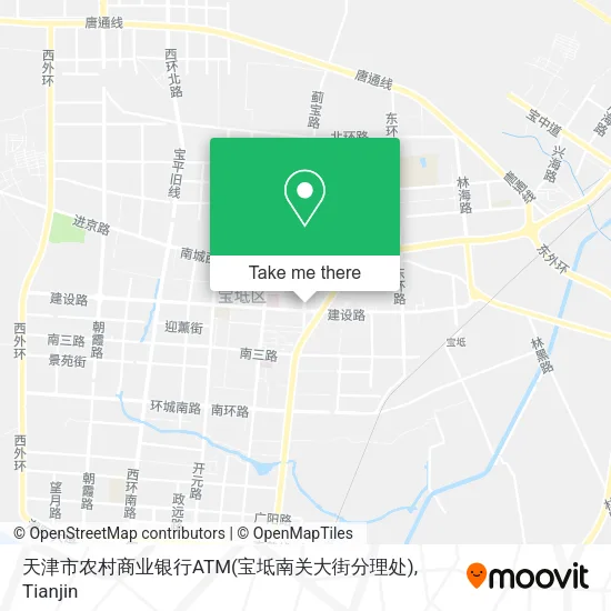 天津市农村商业银行ATM(宝坻南关大街分理处) map