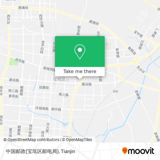 中国邮政(宝坻区邮电局) map