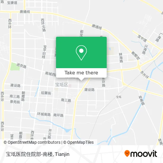 宝坻医院住院部-南楼 map