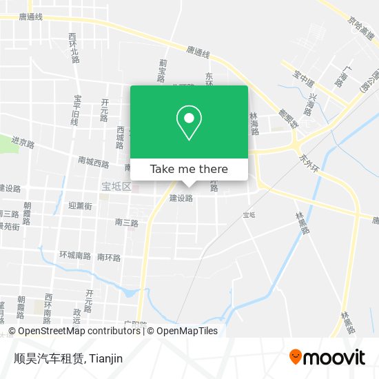 顺昊汽车租赁 map