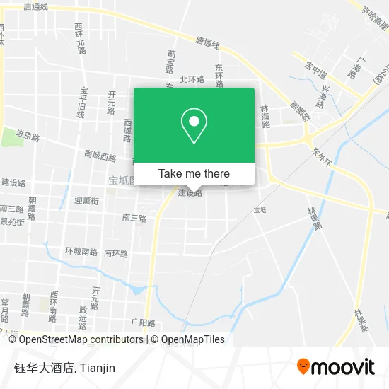 钰华大酒店 map