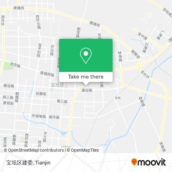 宝坻区建委 map