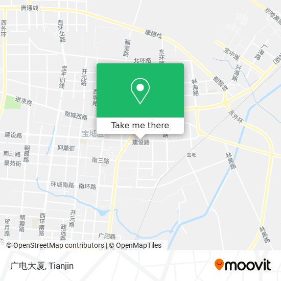 广电大厦 map