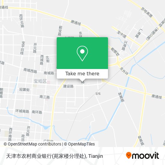 天津市农村商业银行(苑家楼分理处) map