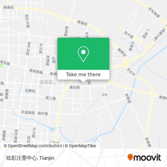 炫彩注墨中心 map