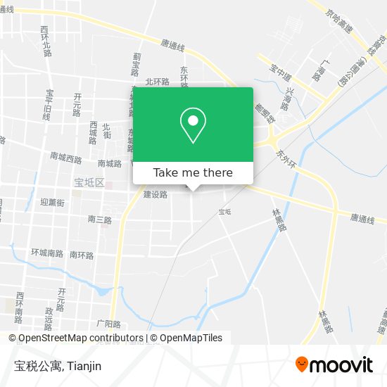 宝税公寓 map