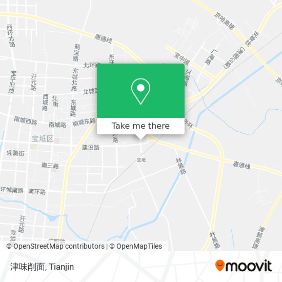 津味削面 map