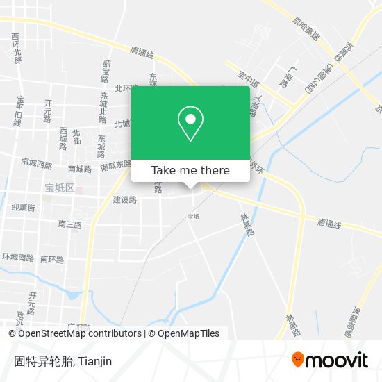 固特异轮胎 map