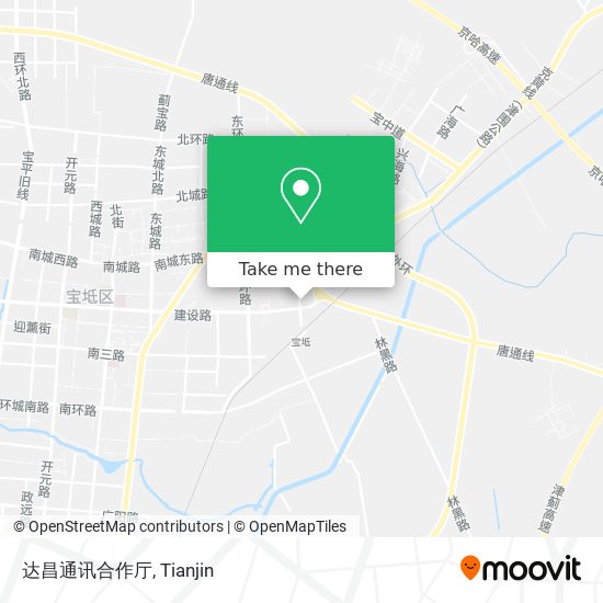 达昌通讯合作厅 map