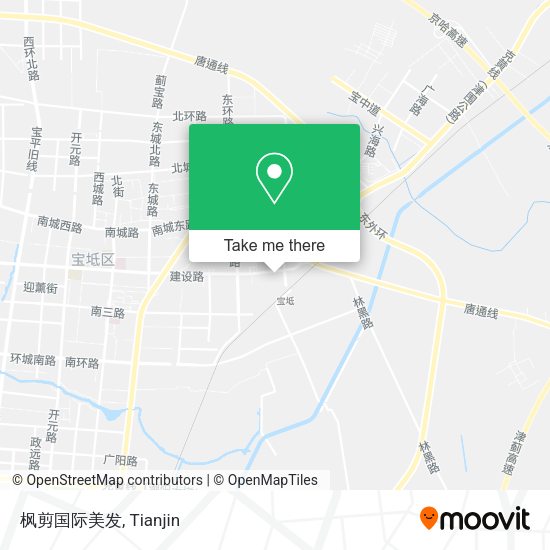 枫剪国际美发 map