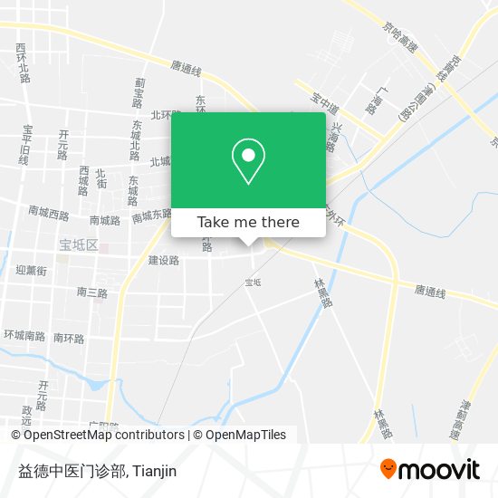 益德中医门诊部 map