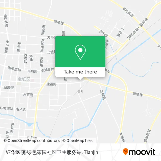 钰华医院·绿色家园社区卫生服务站 map
