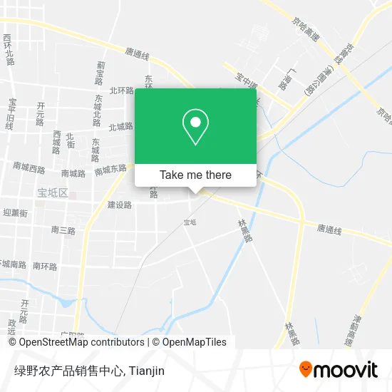绿野农产品销售中心 map
