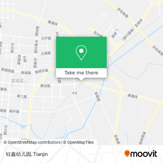 钰鑫幼儿园 map