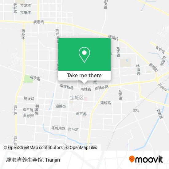 馨港湾养生会馆 map
