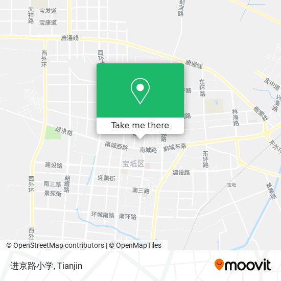 进京路小学 map