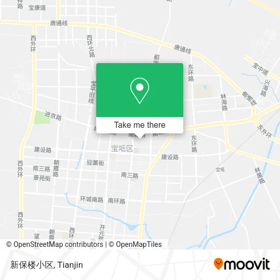 新保楼小区 map