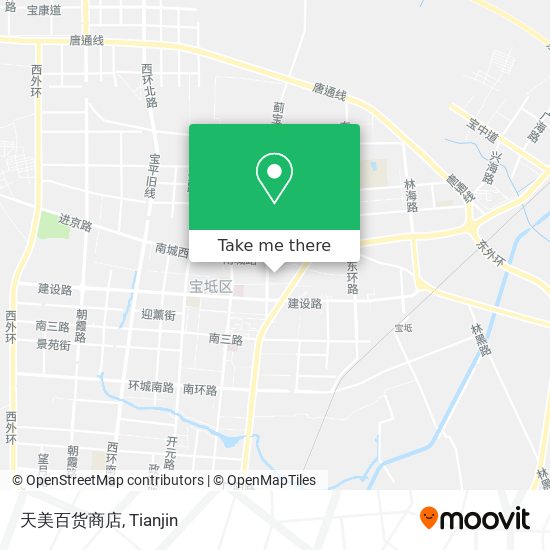 天美百货商店 map