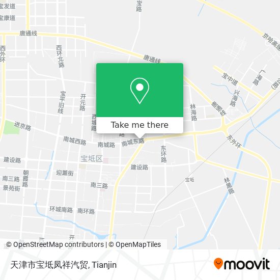 天津市宝坻凤祥汽贸 map
