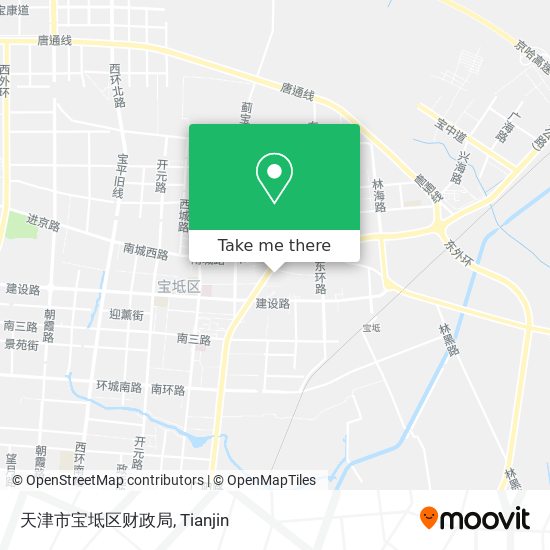 天津市宝坻区财政局 map