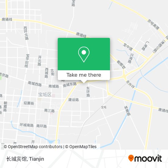 长城宾馆 map