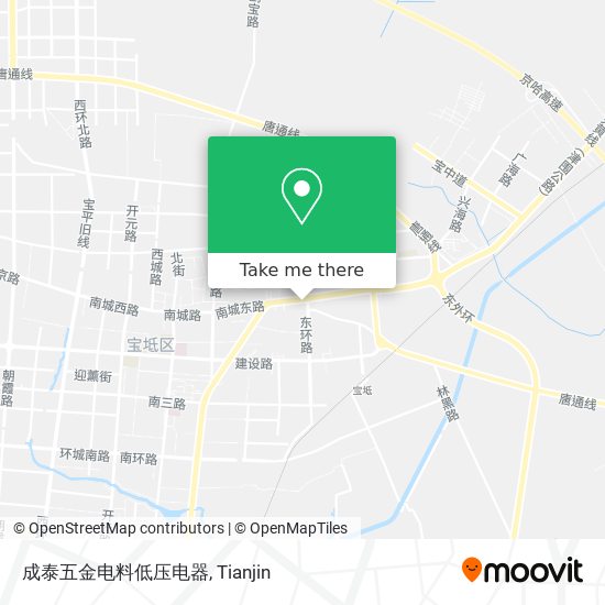 成泰五金电料低压电器 map