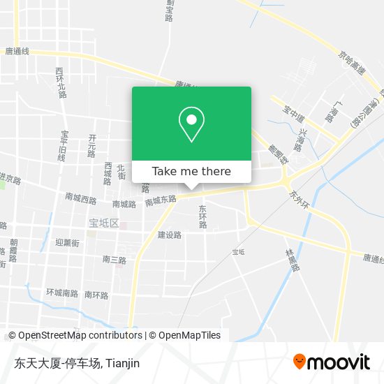 东天大厦-停车场 map