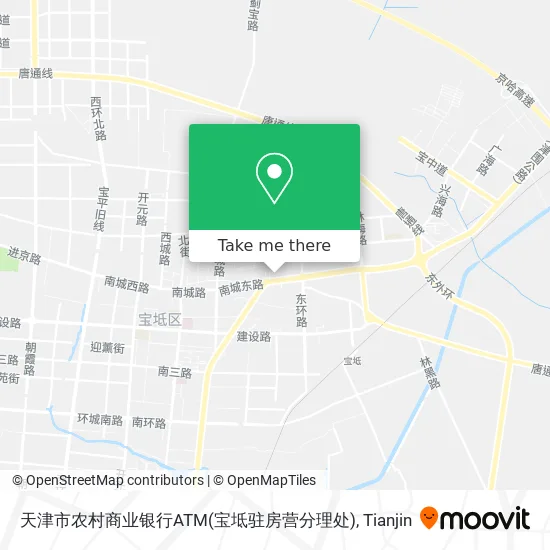 天津市农村商业银行ATM(宝坻驻房营分理处) map