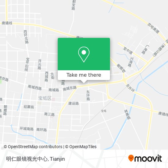 明仁眼镜视光中心 map