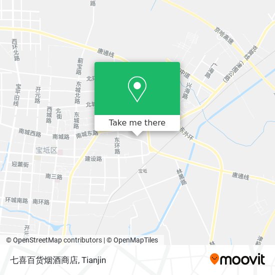 七喜百货烟酒商店 map