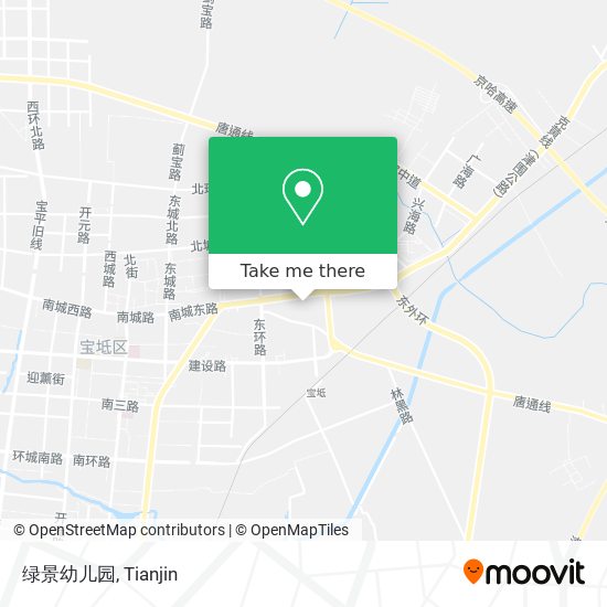 绿景幼儿园 map