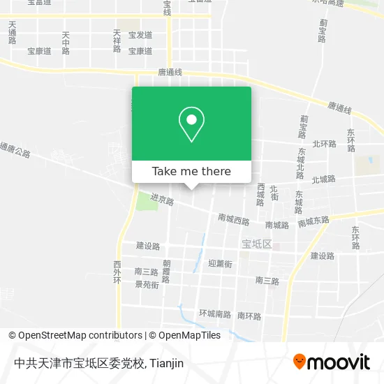 中共天津市宝坻区委党校 map