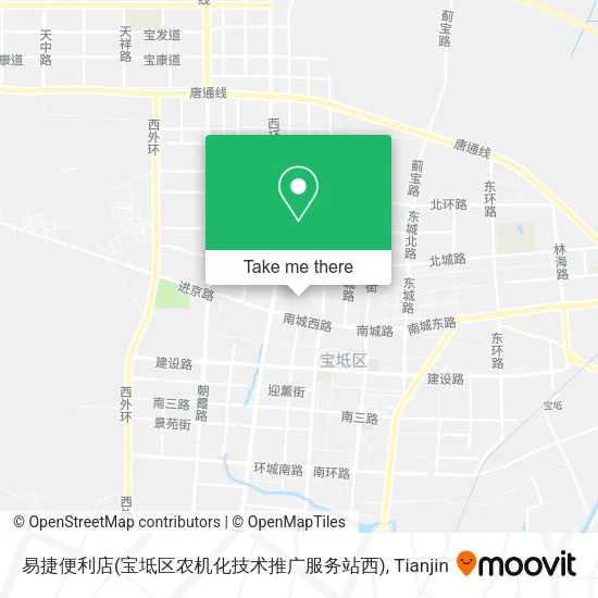 易捷便利店(宝坻区农机化技术推广服务站西) map