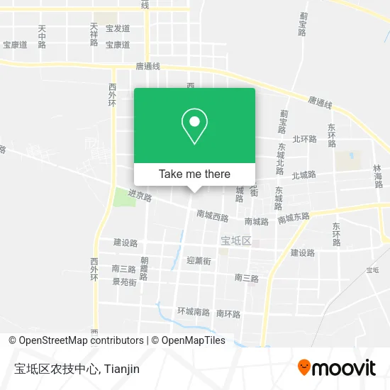 宝坻区农技中心 map