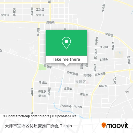 天津市宝坻区优质麦推广协会 map