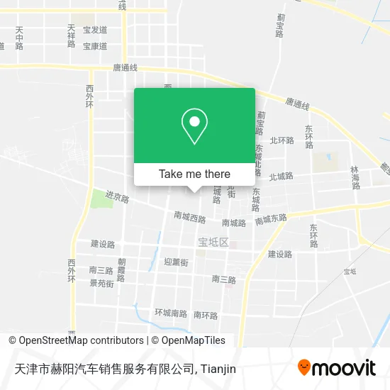 天津市赫阳汽车销售服务有限公司 map