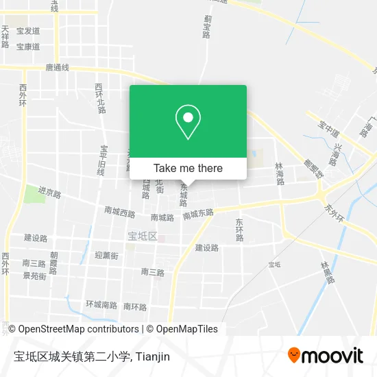 宝坻区城关镇第二小学 map