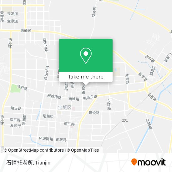 石幢托老所 map