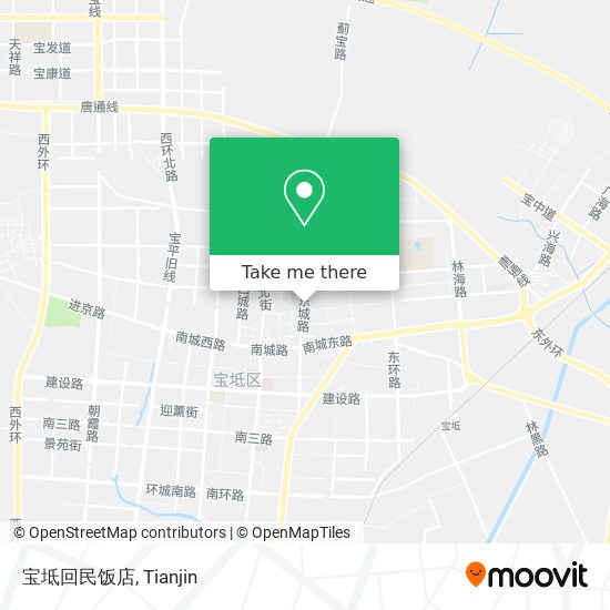宝坻回民饭店 map