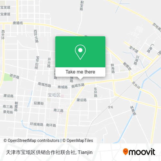 天津市宝坻区供销合作社联合社 map