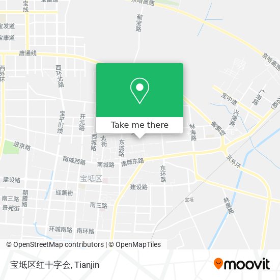 宝坻区红十字会 map
