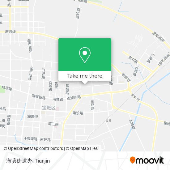海滨街道办 map