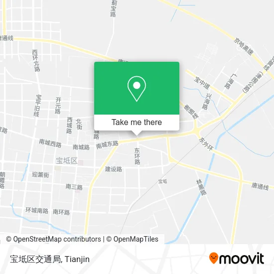 宝坻区交通局 map