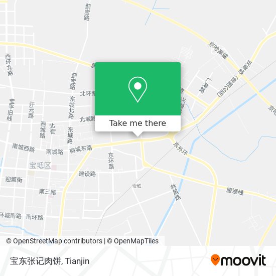 宝东张记肉饼 map