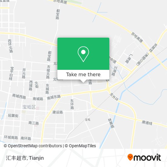 汇丰超市 map