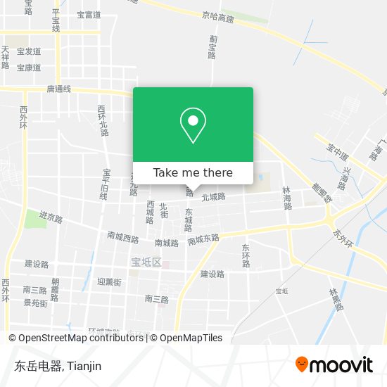 东岳电器 map