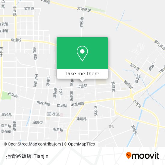 挹青路饭店 map